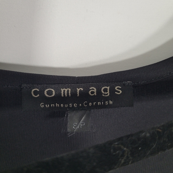 comrags dress black mesh size small - Picture 2 of 5